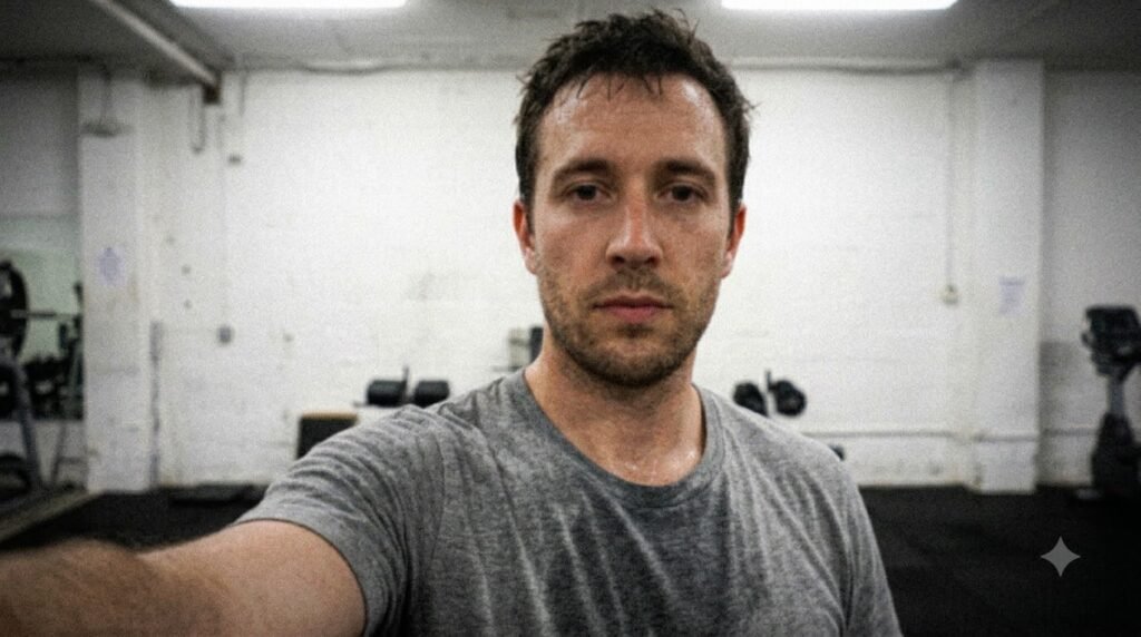 man taking selfie in gym 202608131521
